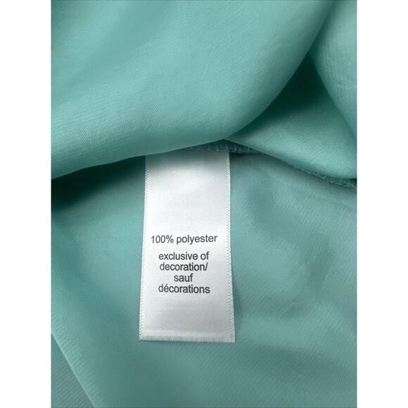 Maurices Aurora GREEN Lace Trim Silky Flowy Cami Tank Top Fairy Sz XL NEW - Picture 7 of 8